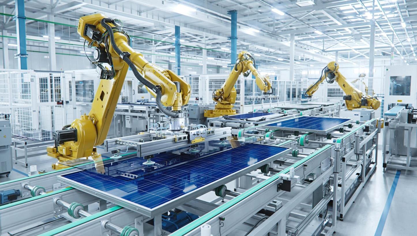 Automated module production line