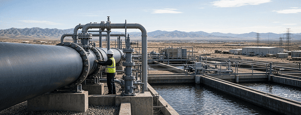 Reverse-osmosis water treatment plant